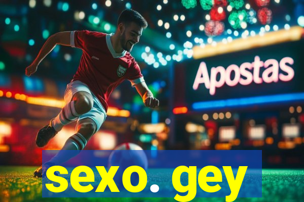 sexo. gey